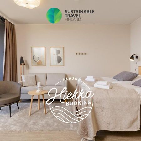 Marina Chalets Studios By Hiekka Booking - Sisaeltaeae Liinavaatteet Ja Loppusiivouksen Kalajoki Eksteriør billede